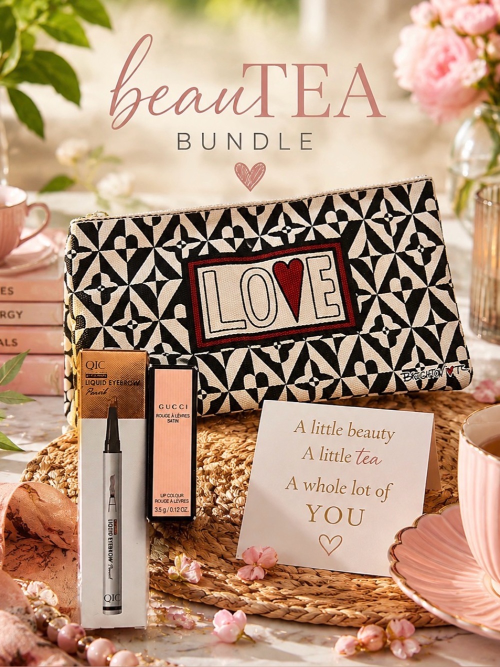 Brighton Black & White LOVE BeauTEA Bundle